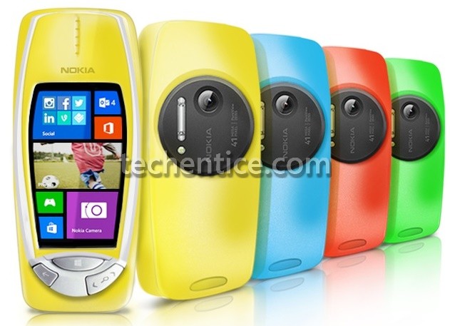 Behold, the Nokia 3310 Windows Phone with 41MP camera