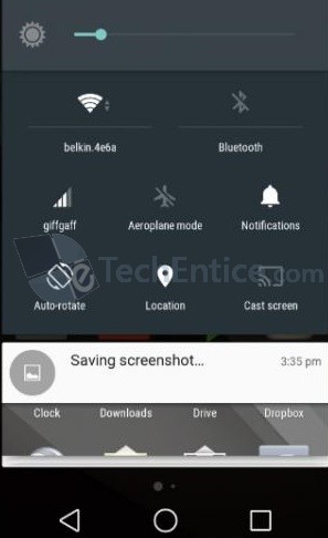 Android L Notification bar icons