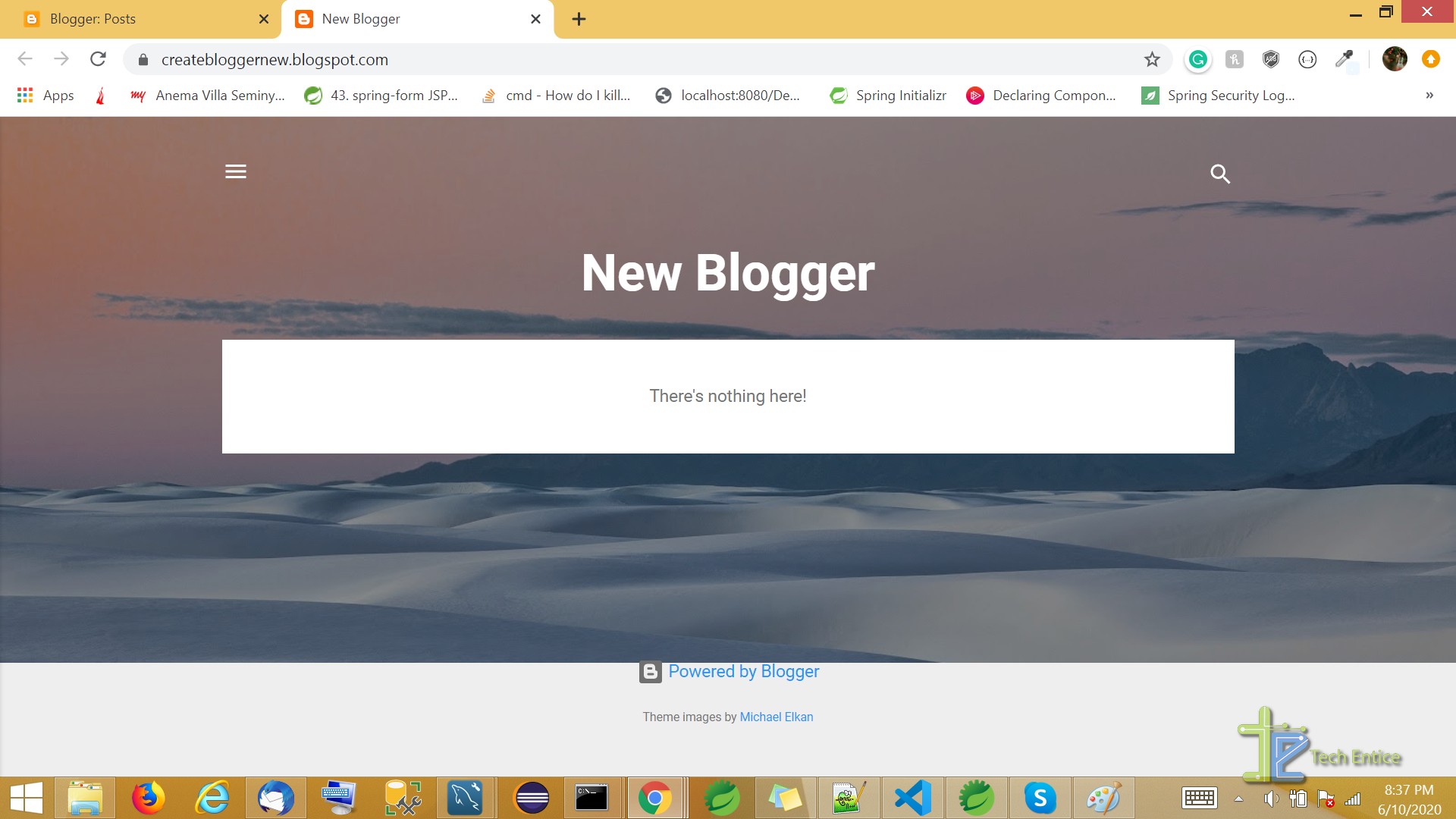 How To Create An Account On Blogger