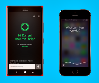 Cortana Vs Siri