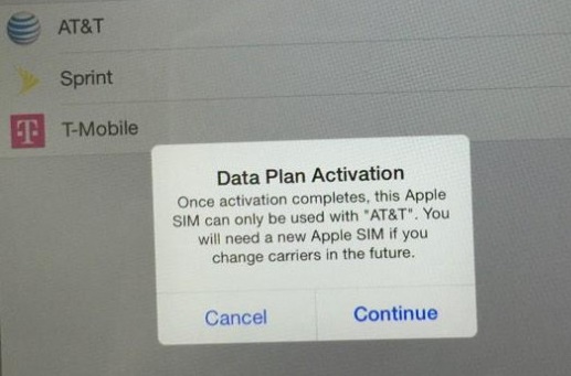 Data-Plan-Activation