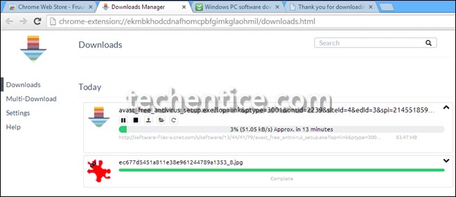Fruumo Download Manager
