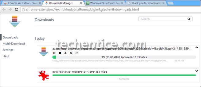 Frummo Download Manager Download Manager For Chrome Tech Entice