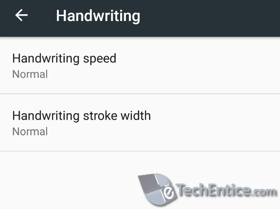 stroke width