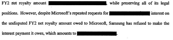 Microsoft case against Samsung