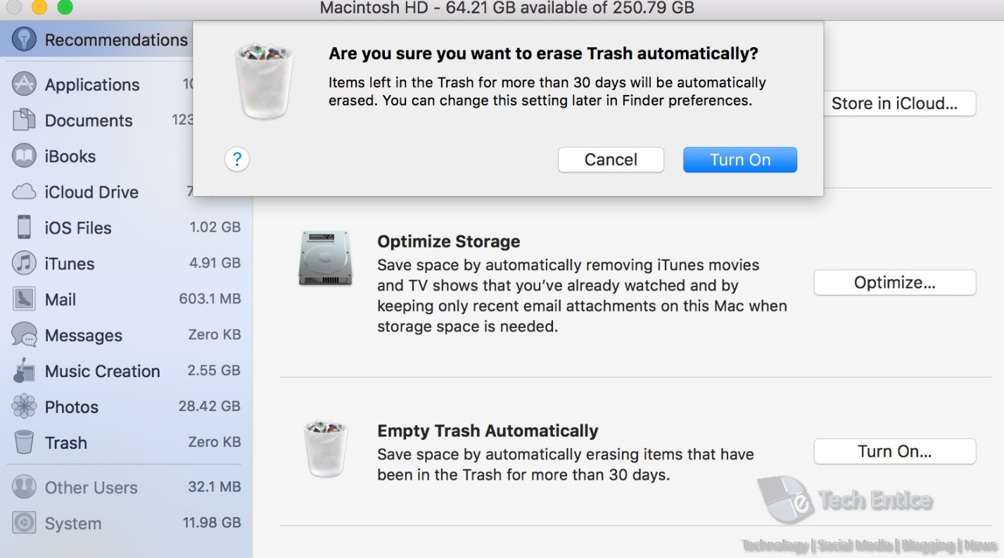 How To Enable Empty Trash Automatically On Mac Os X