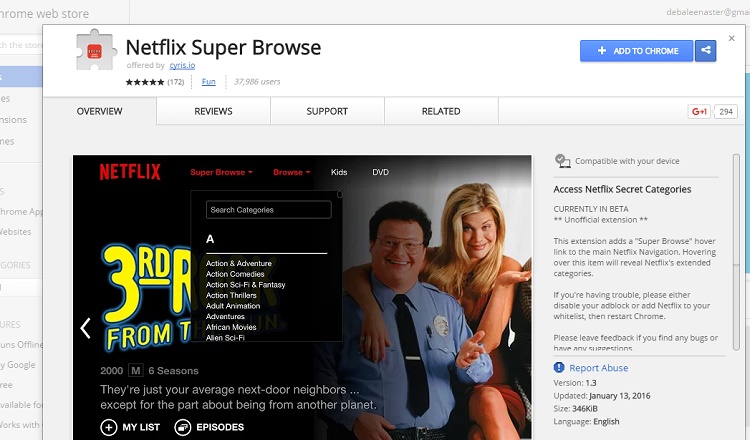 Netflix Super Browse How To Search Netflix Secret Genres With Chrome Browser Extension