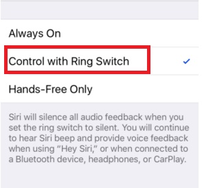 ring switch