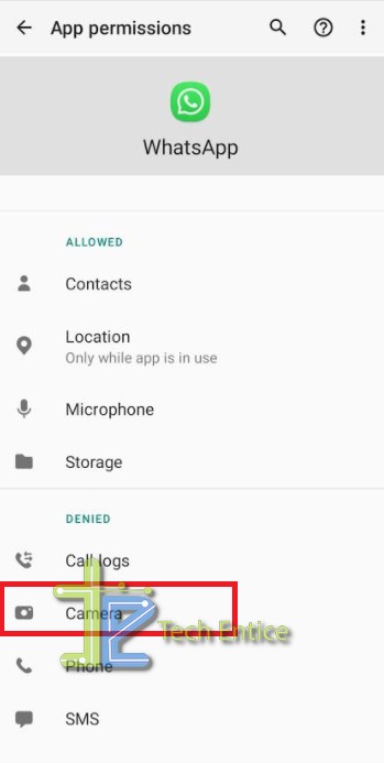 WhatsApp Cannot Use Camera: How To Fix It?