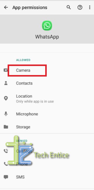 WhatsApp Cannot Use Camera: How To Fix It?