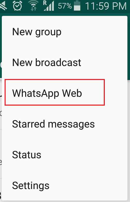 Web wassap WhatsApp fora