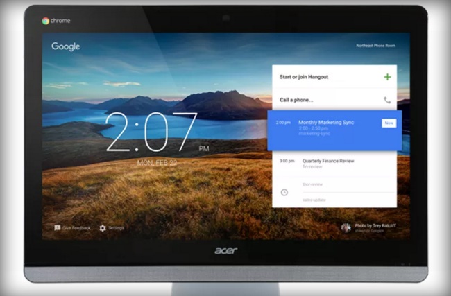Google and Acer making 24-inch Chromebase for meetings