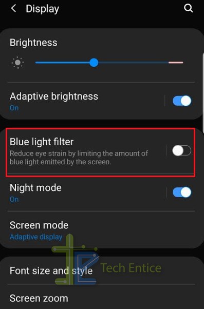 gjorde det snorkel nødvendig How To Turn On Blue Light Filter In Android One UI?