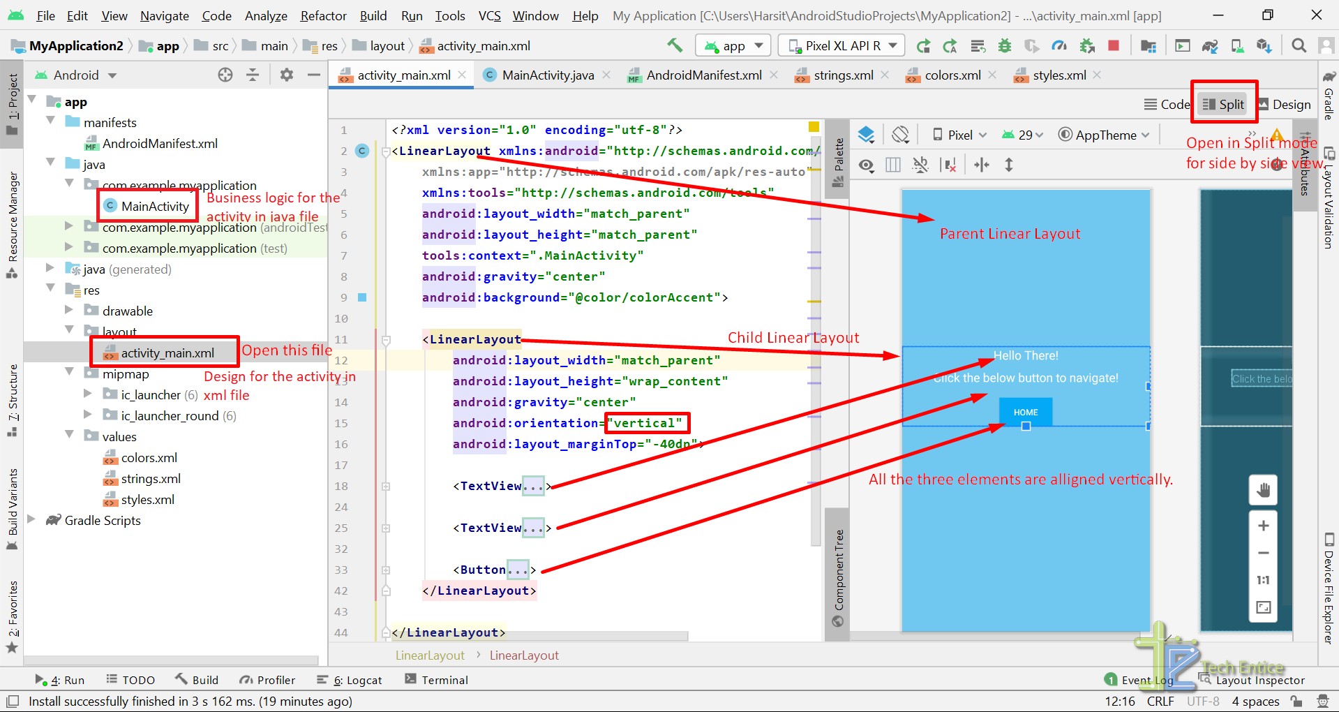 android studio update ide