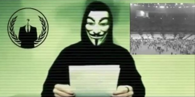 Anonymous Hackers declare war on ISIS after the Paris massacre