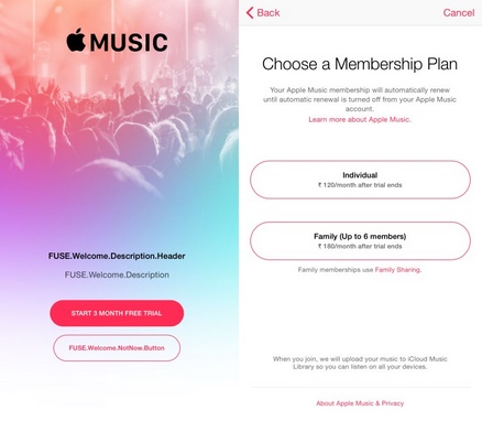 Apple Music In India Free 3 Months Trial