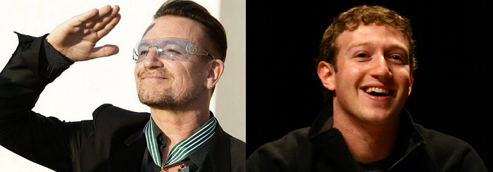 Bono and Mark Zuckerberg to help United Nations get internet connectivity