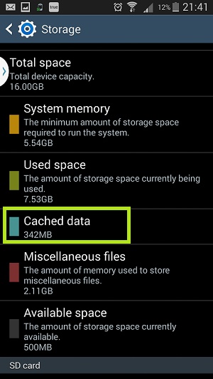 Clear Phone Storage Android