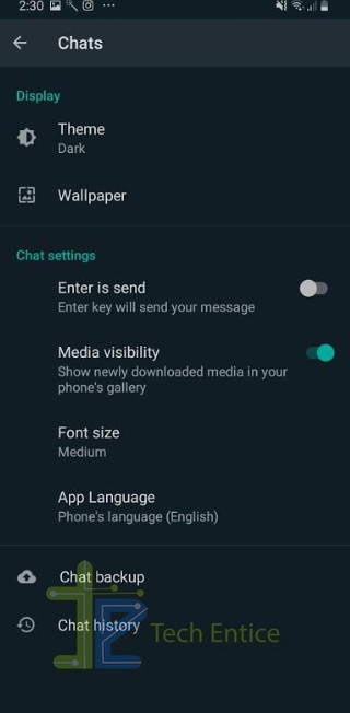 How To Enable Dark Mode In WhatsApp For Android