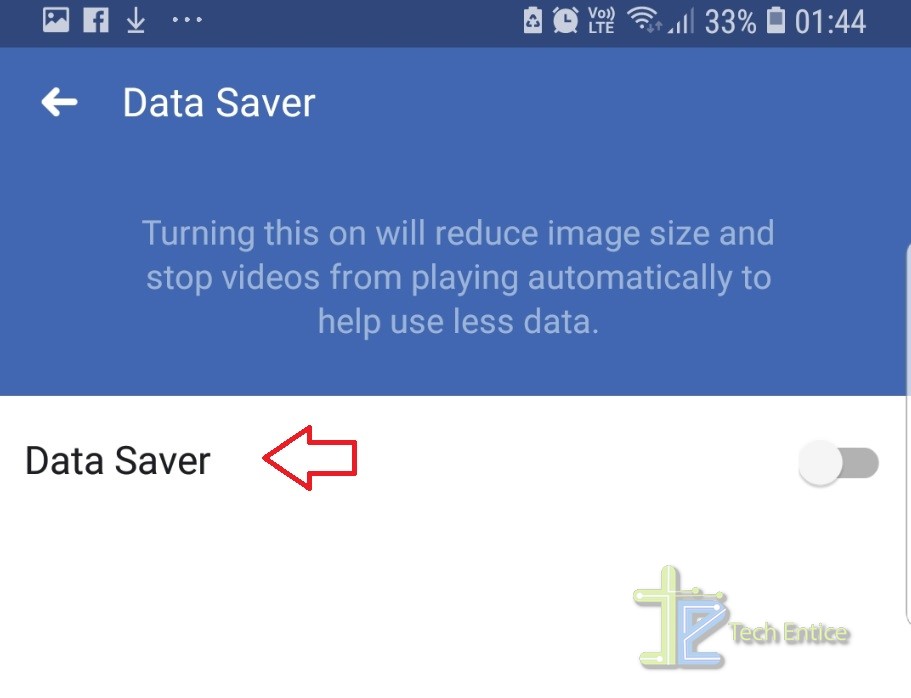 data saver off