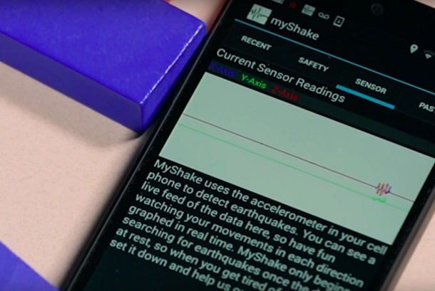 MyShake- Android App that turns your phone to an earthquake detector