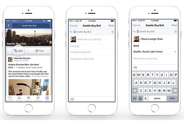 Facebook adds new feature A more easier way to trade in For Sale Group