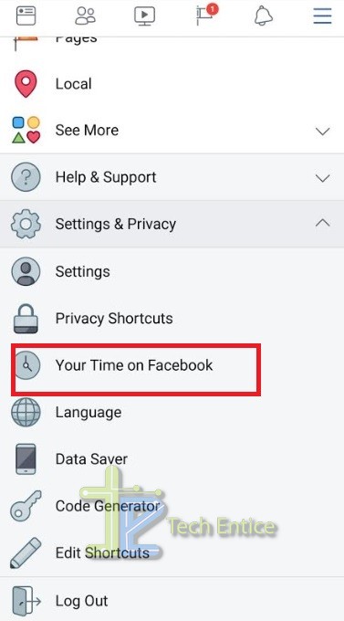 your time on FB