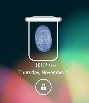 Fingerprint scan app for Android