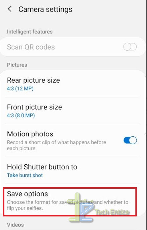 How To Enable Automatic Flip Of Selfie Images In Android One UI For