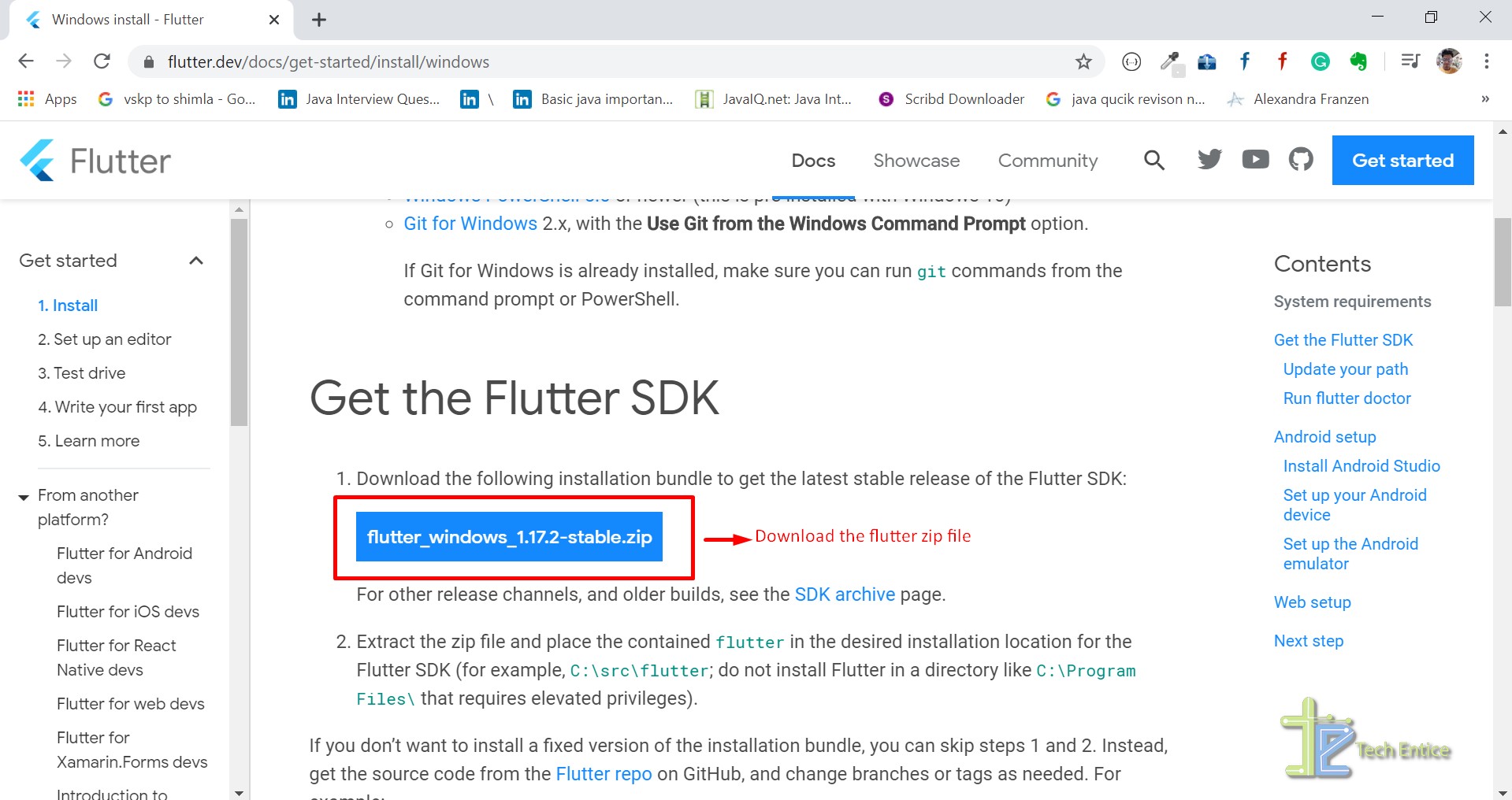 How To Integrate Flutter With Android Studio On Windows?