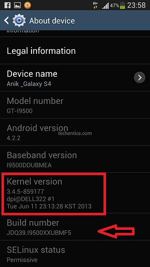 galaxy s4 update firmware