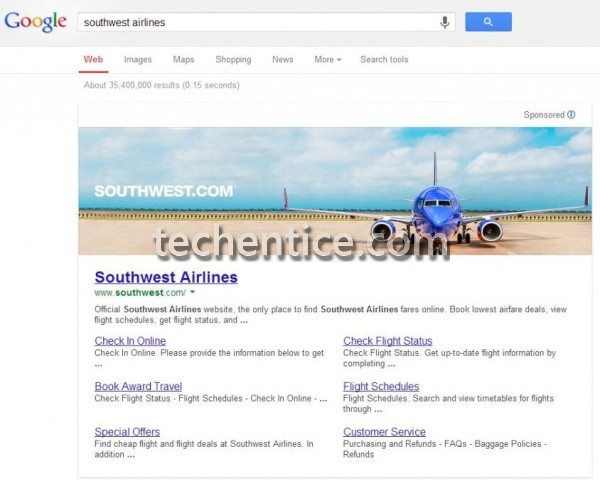 Google reverses promise made in 2005 not to use banner ads in searches