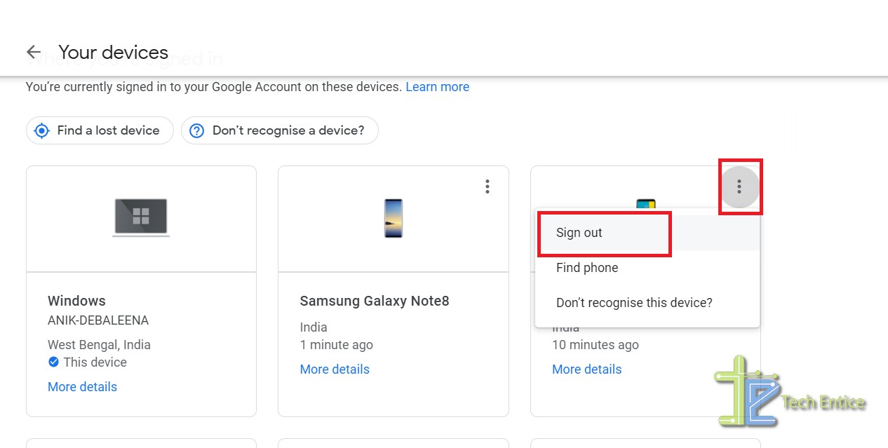 How To Remove Devices Connected To Your Google Account