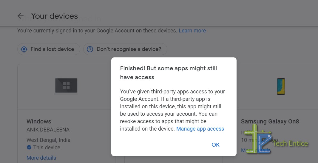 How To Remove Devices Connected To Your Google Account