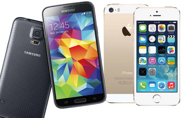 Comparative review of Samsung Galaxy S5 fingerprint scanner and iPhone 5s Touch ID