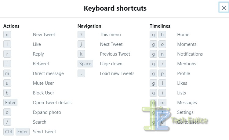 shortcuts