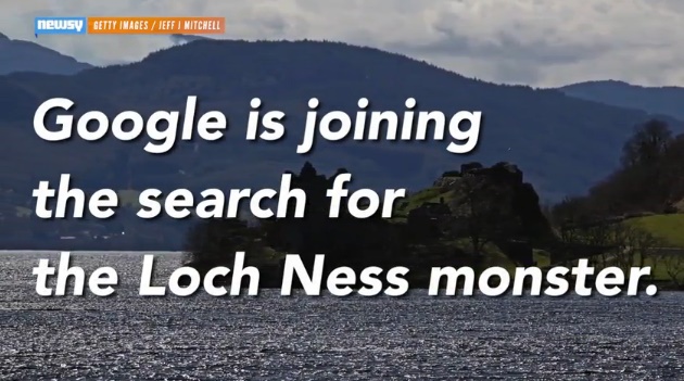 Google celebrates Loch Ness Monster