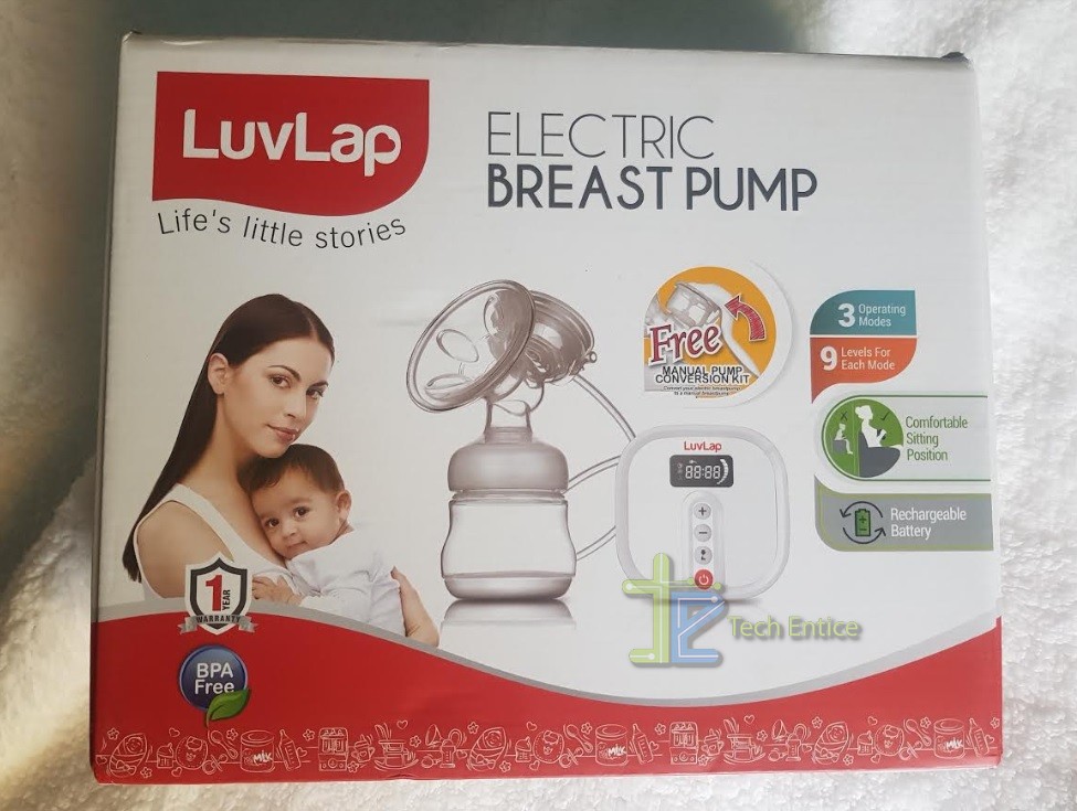 luvlap electric breast pump