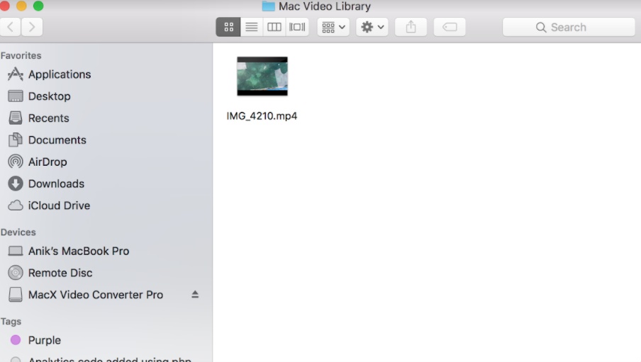 macx video converter prot