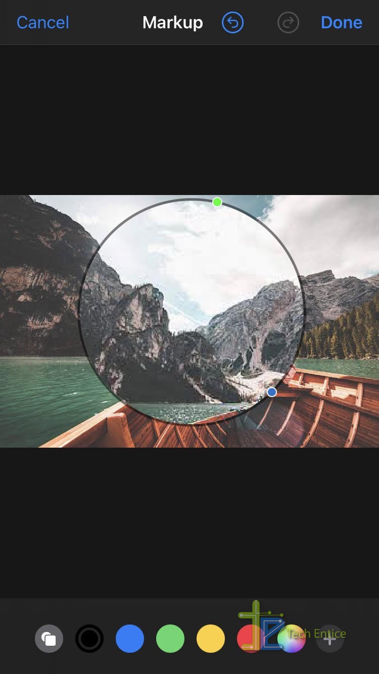 How To Magnify A Part Of A Photo On iOS Devices