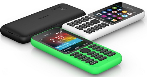 Microsoft's new $29 Nokia 215 which can retain charge upto one month