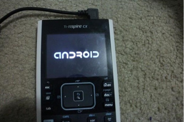 Android ported on Graphical Calculator