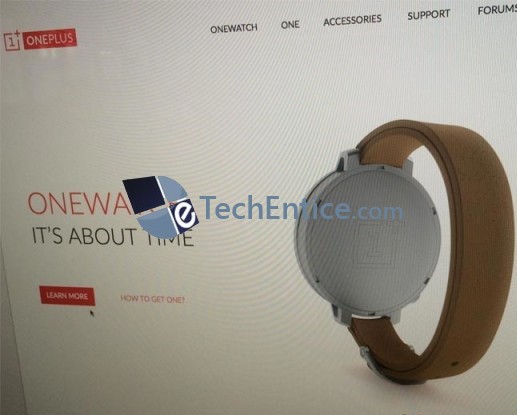 OneWatch - the rumored smartwatch of OnePlus