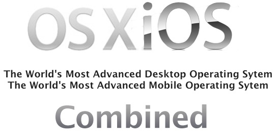 Merging of iOS and OSX