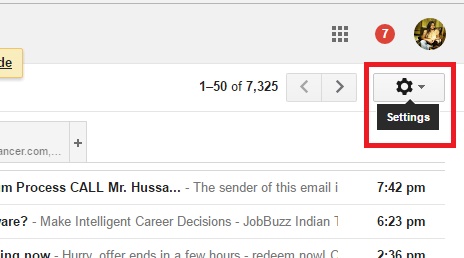 Online Forum Mails in a Separate Tab in Gmail
