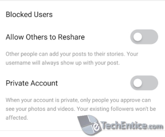 prevent reposting of Instagram posts