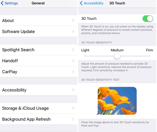 How To Manage 3D Touch Sensitivity On Your iPhone