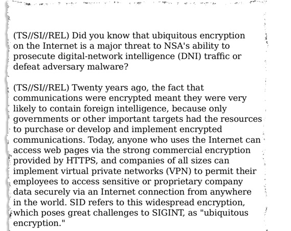 Spiegel Leaks say NSA could not crack Encryption tools