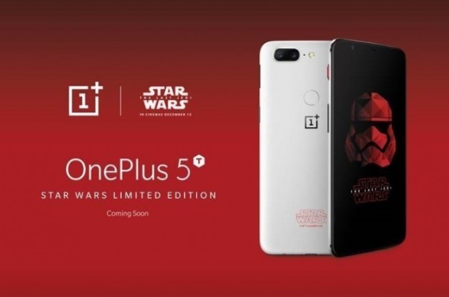 OnePlus 5T Star Wars Edition Coming Soon to Stores