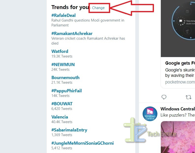 How To Change Twitter Trend Preferences For Your Account - account roblox twitter images